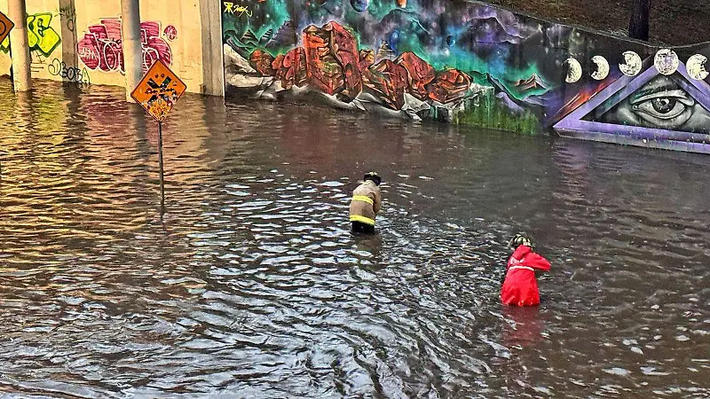 Valle de México “ahogado” entre basura, cascajo y lluvias atípicas [Fotorreportaje]